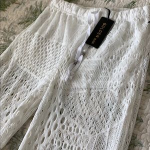 Lace Beach Cover-up Pants